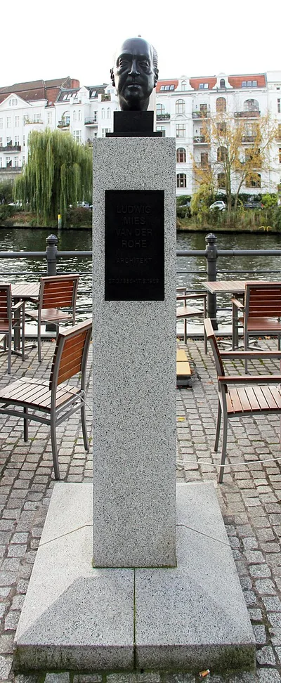 Porträt Ludwig Mies van der Rohe