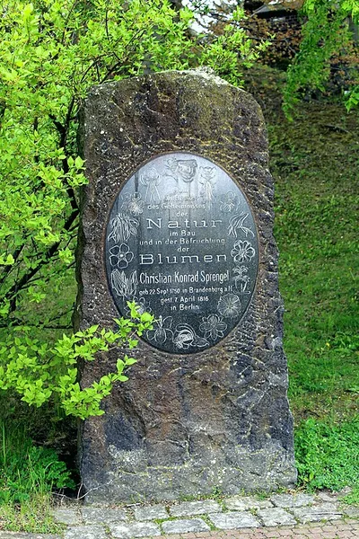 Gedenkstein für Christian Konrad Sprengel