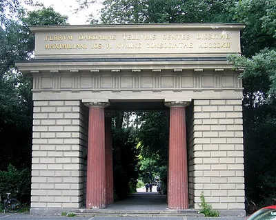 Eingangsportal Alter Botanischer Garten