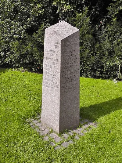 Gedenkstein Befreiung 1945