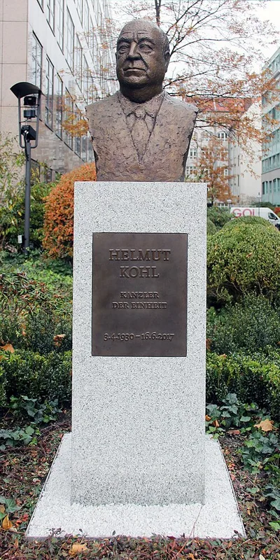 Porträt Helmut Kohl